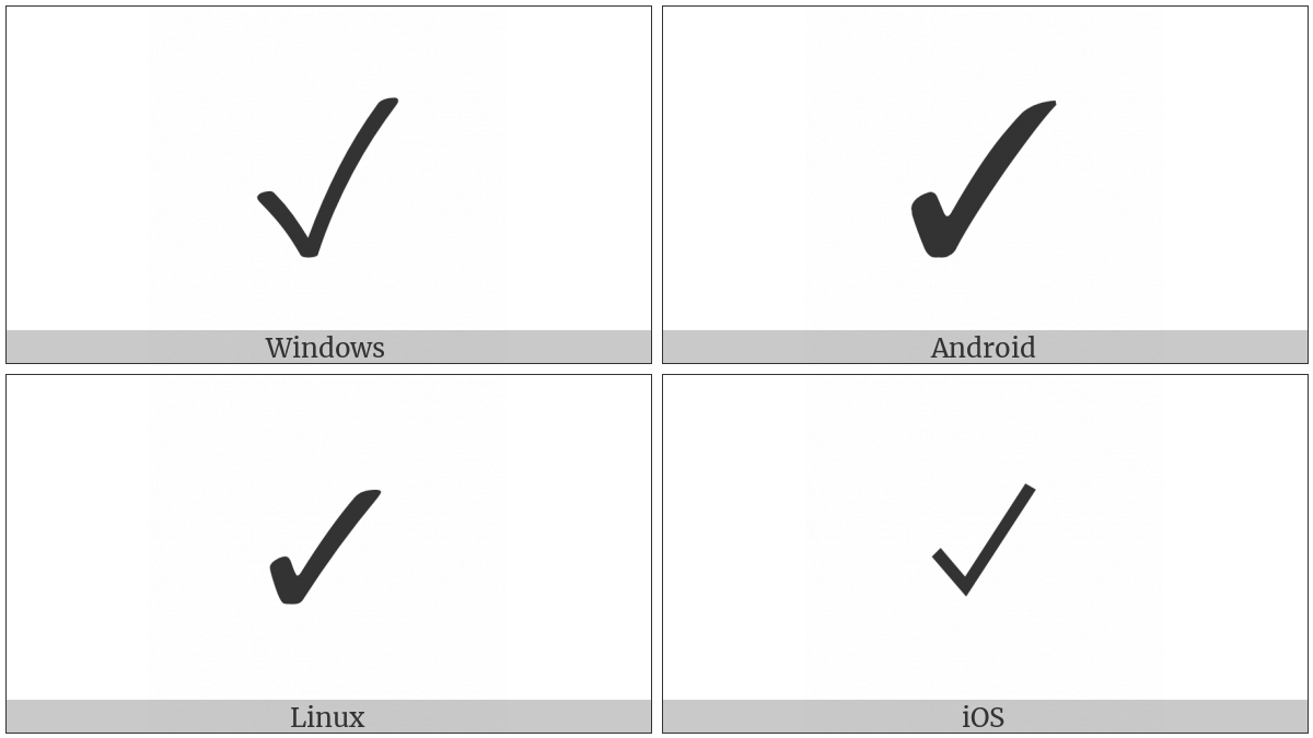 Checkmark Ascii DriverLayer Search Engine