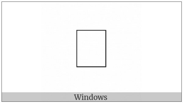 Tangut Component-259 on various operating systems