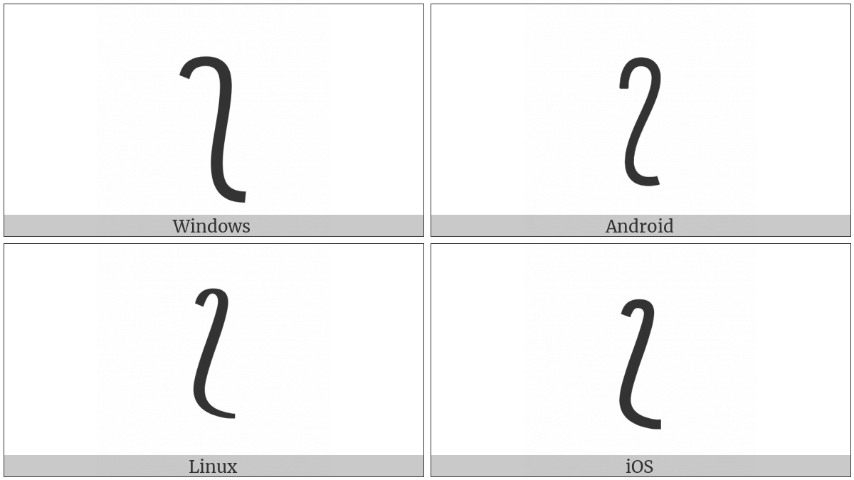 Left S-Shaped Bag Delimiter on various operating systems