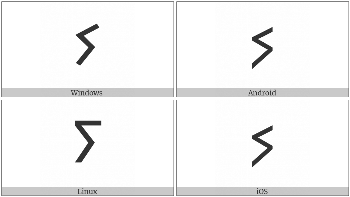 TIFINAGH LETTER YAY UTF 8 Icons