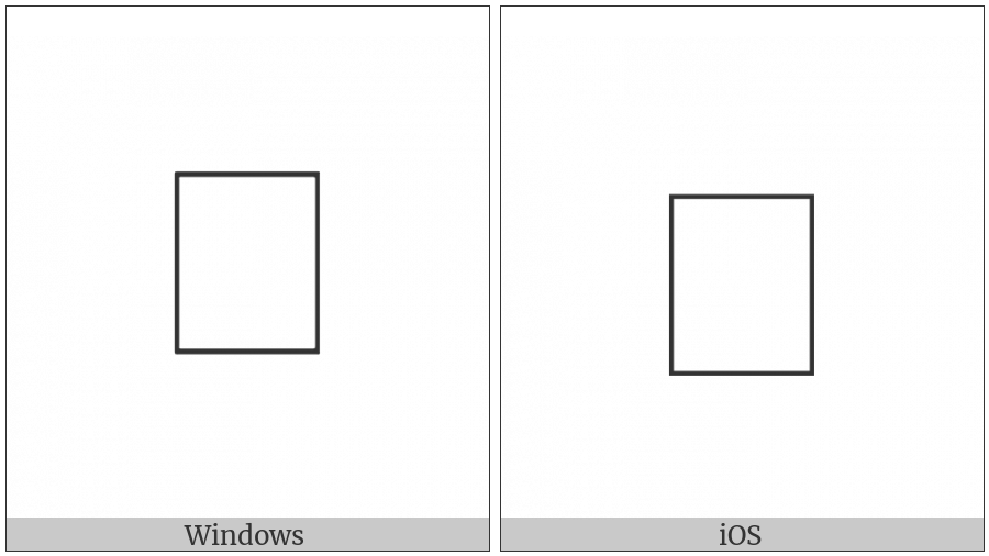 Byzantine Musical Symbol Syrmatiki on various operating systems