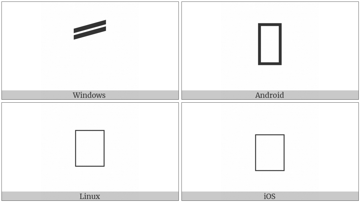 Musical Symbol Fingered Tremolo-2 on various operating systems