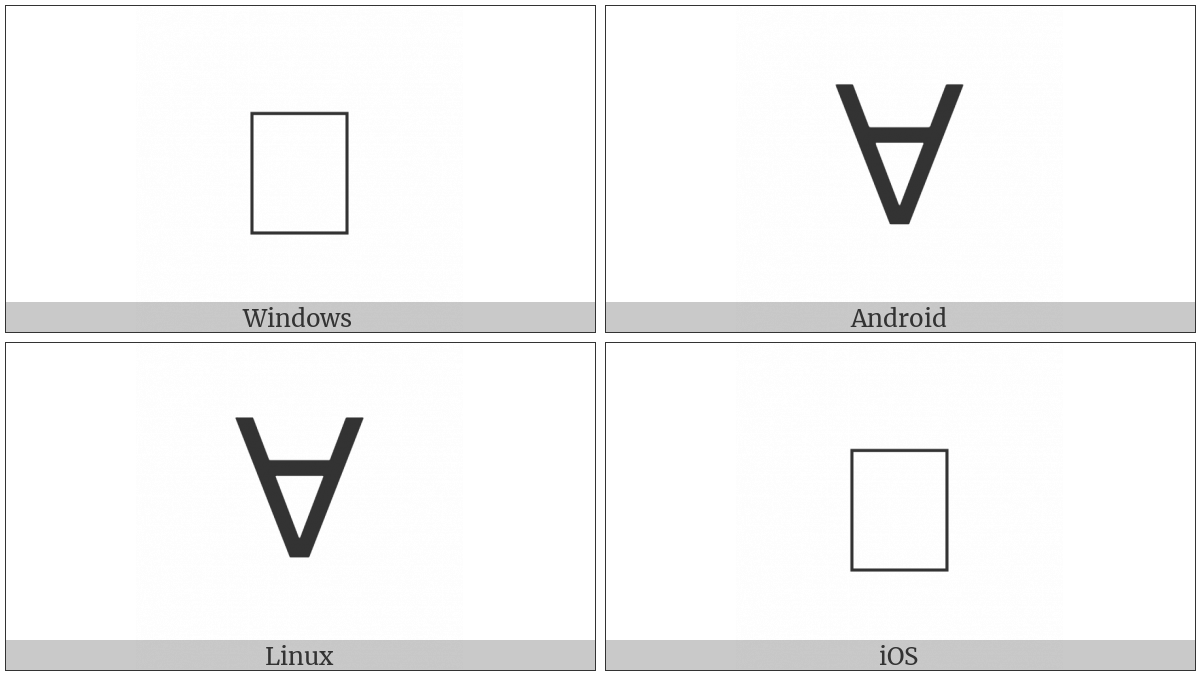 Greek Vocal Notation Symbol-24 on various operating systems