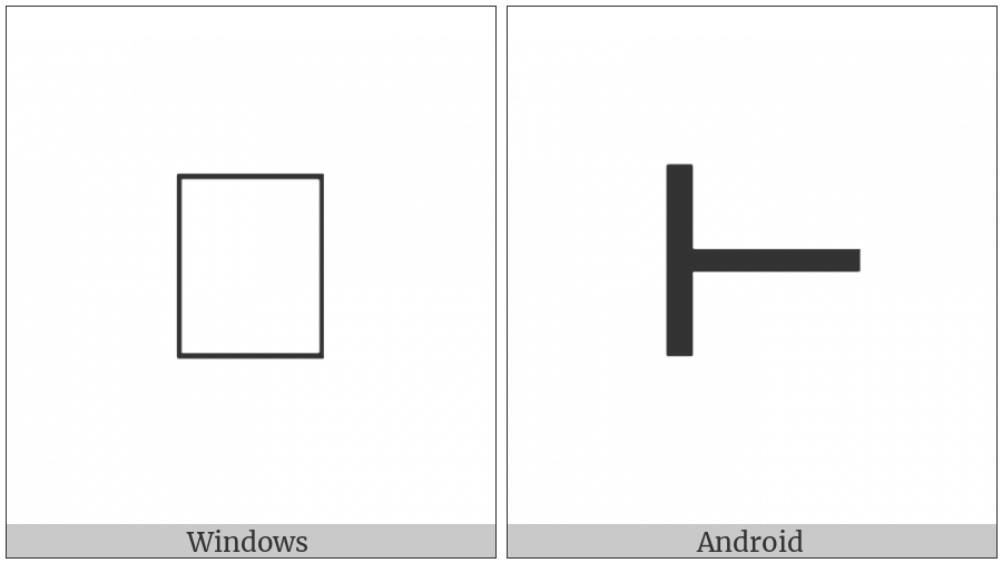 Greek Instrumental Notation Symbol-19 on various operating systems