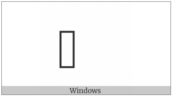 Signwriting Hand-Circle Little Index on various operating systems