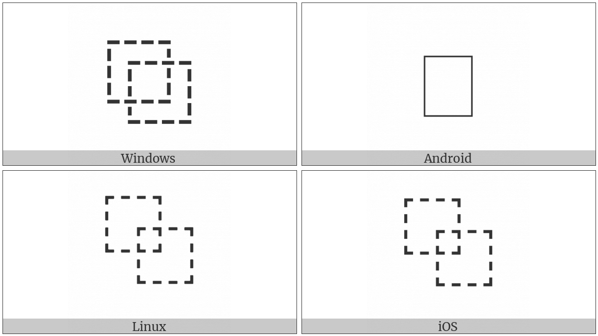 Ideographic Description Character Overlaid on various operating systems