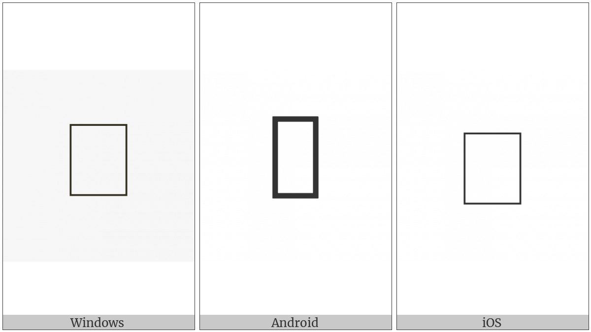 Arabic Mathematical Initial Seen on various operating systems