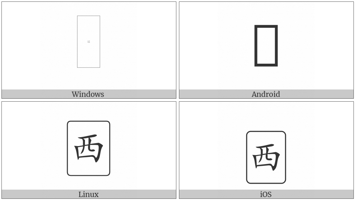 Mahjong Tile West Wind on various operating systems