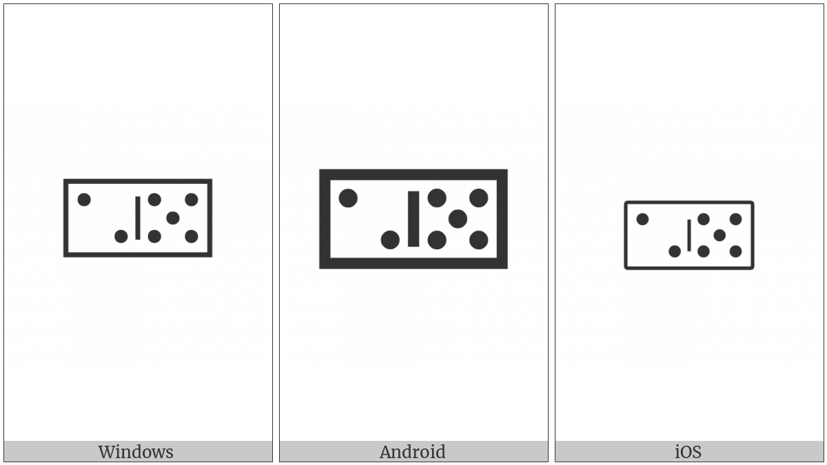 Domino Tile Horizontal-02-05 on various operating systems