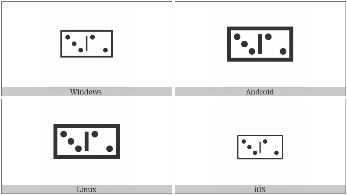 Domino Tile Horizontal-03-02 on various operating systems