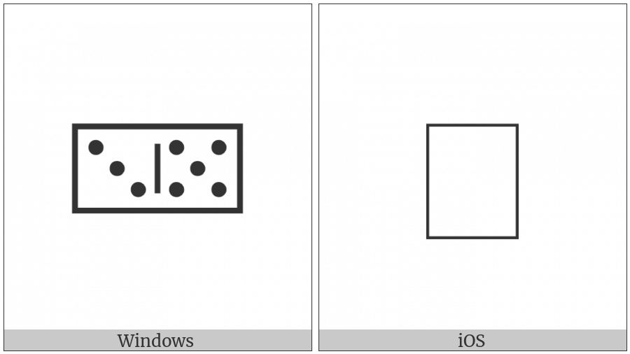 Domino Tile Horizontal-03-05 on various operating systems