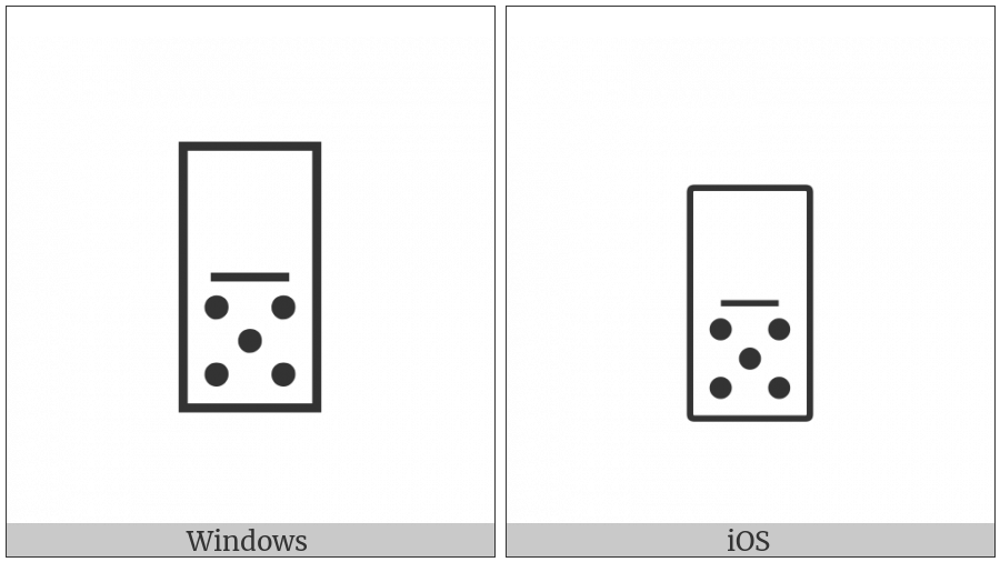 Domino Tile Vertical-00-05 on various operating systems