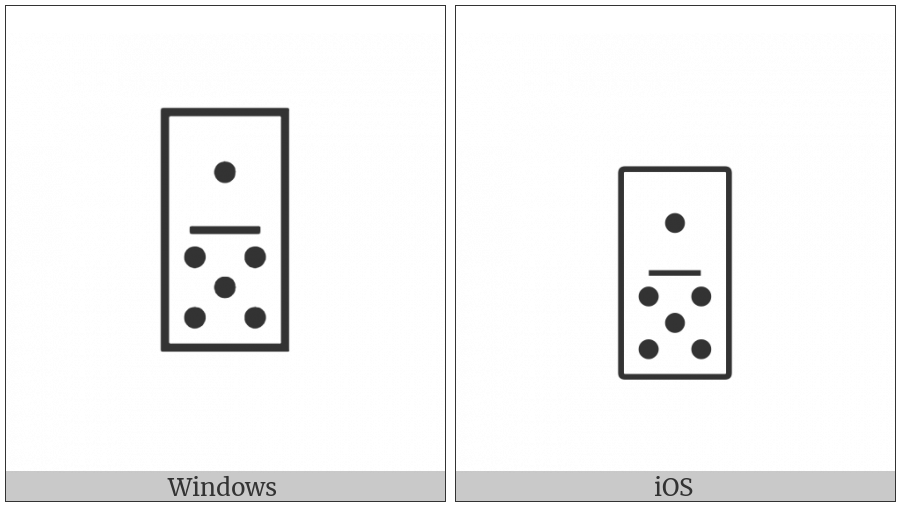 Domino Tile Vertical-01-05 on various operating systems