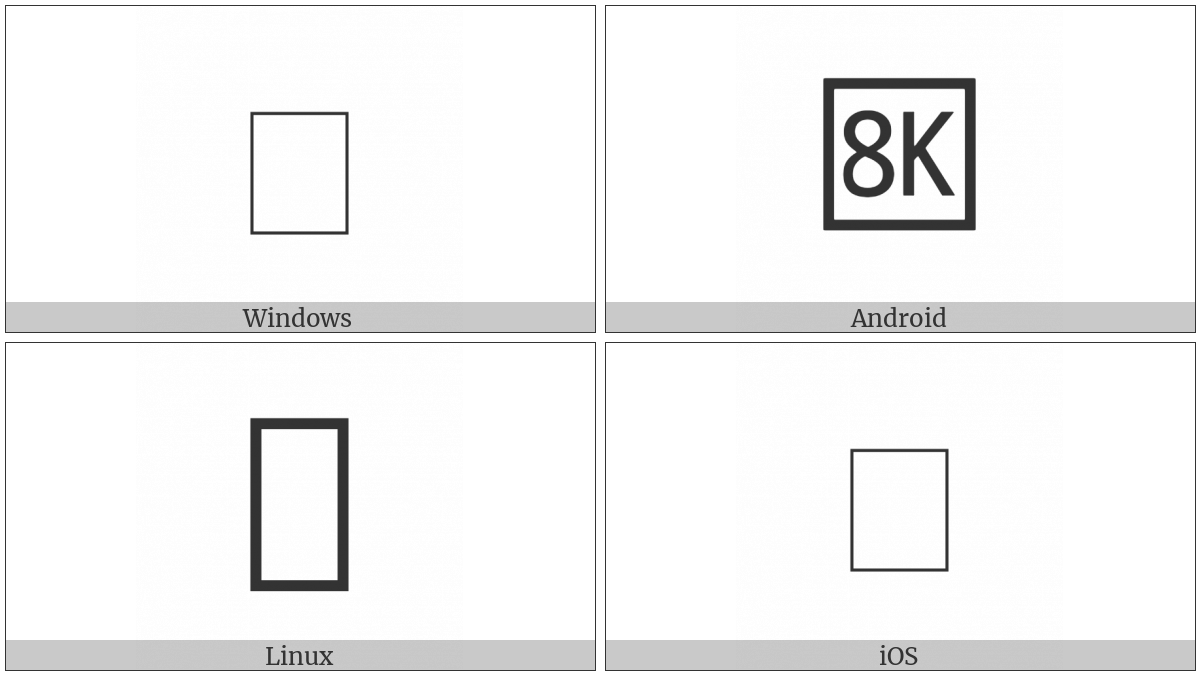 Squared Eight K on various operating systems