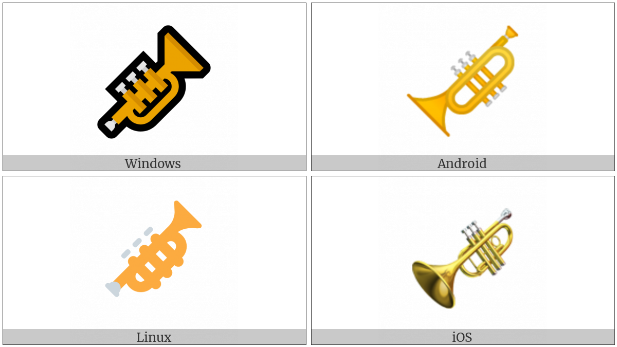 Trumpet on various operating systems