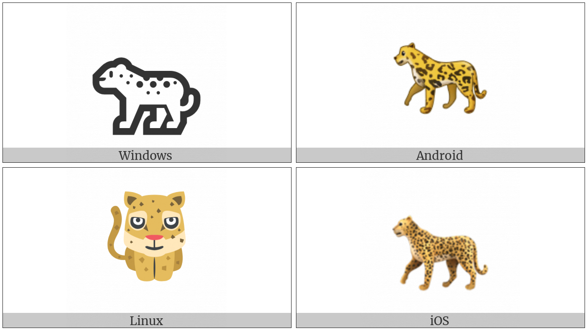 Leopard on various operating systems