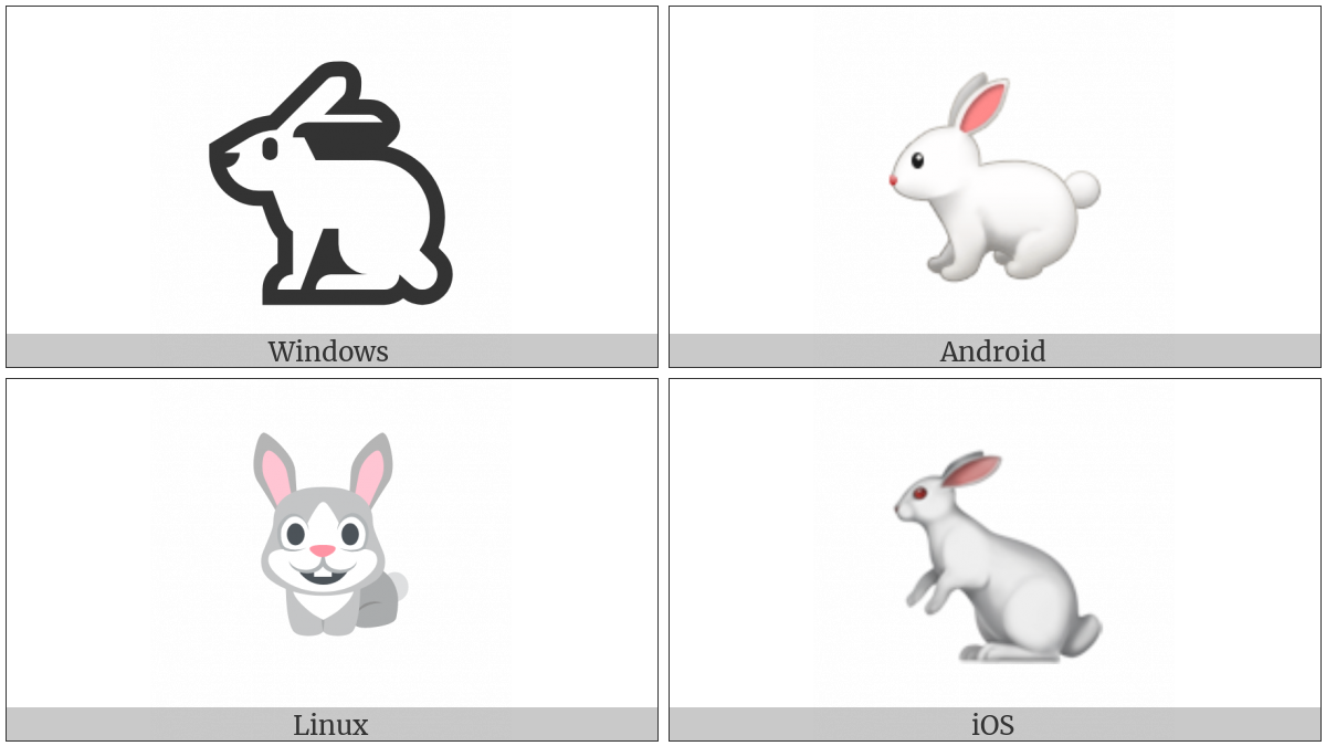 Rabbit on various operating systems