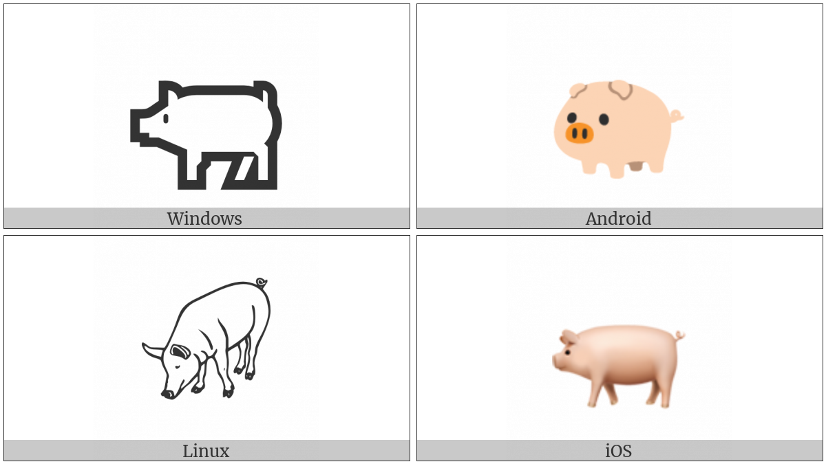 Pig on various operating systems