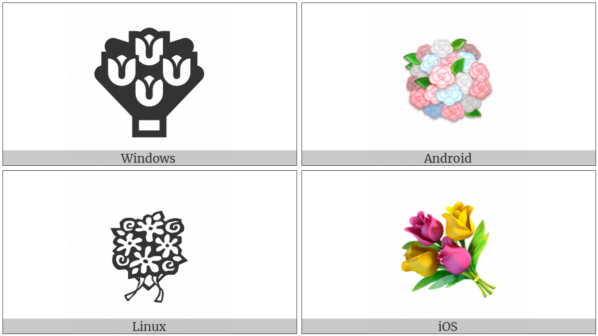 Bouquet on various operating systems