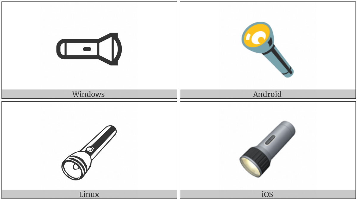 Electric Torch on various operating systems