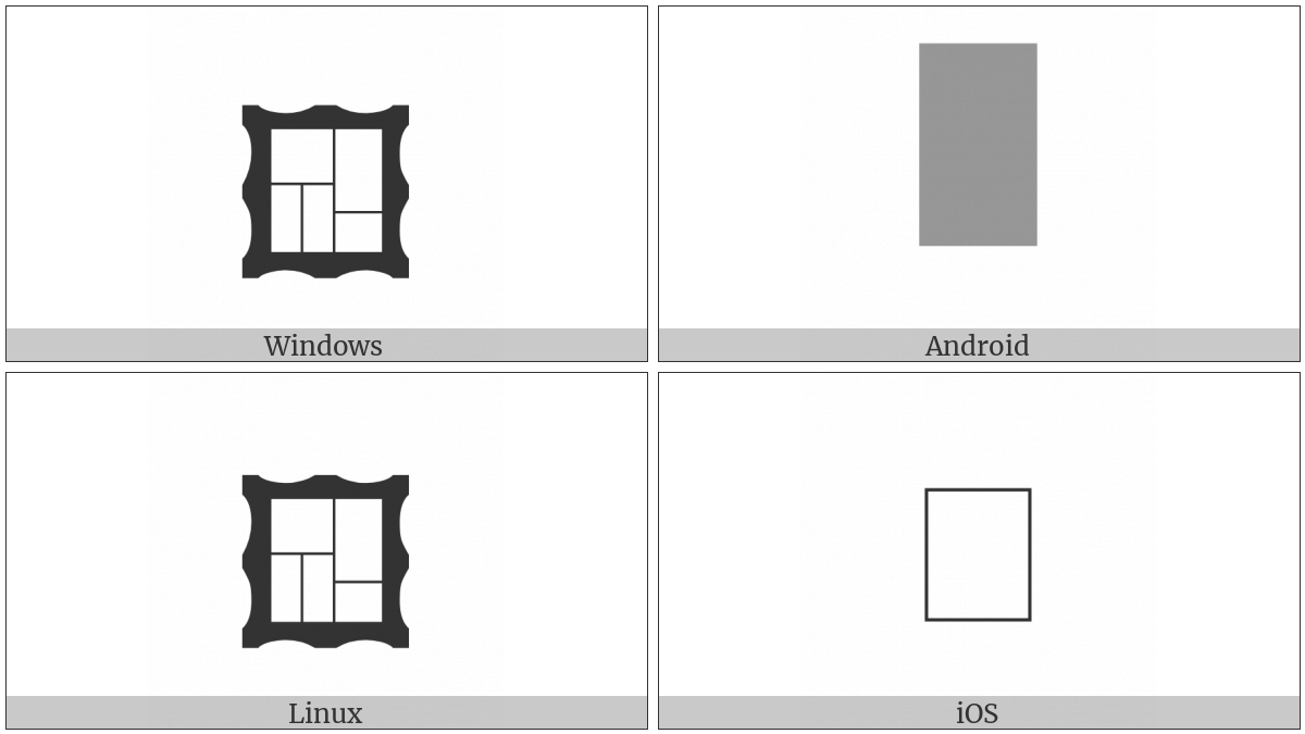 Frame With Tiles on various operating systems