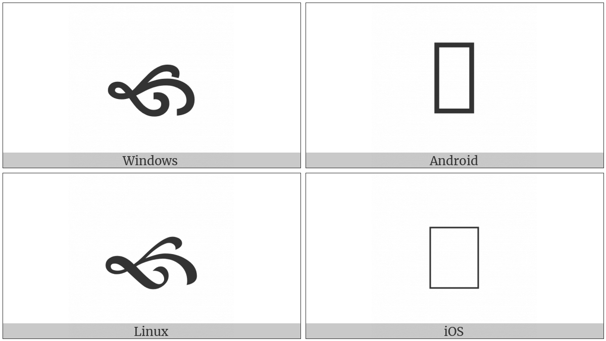 North West Pointing Vine Leaf on various operating systems