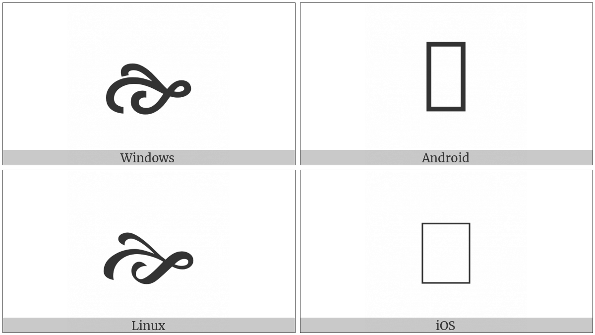 North East Pointing Vine Leaf on various operating systems