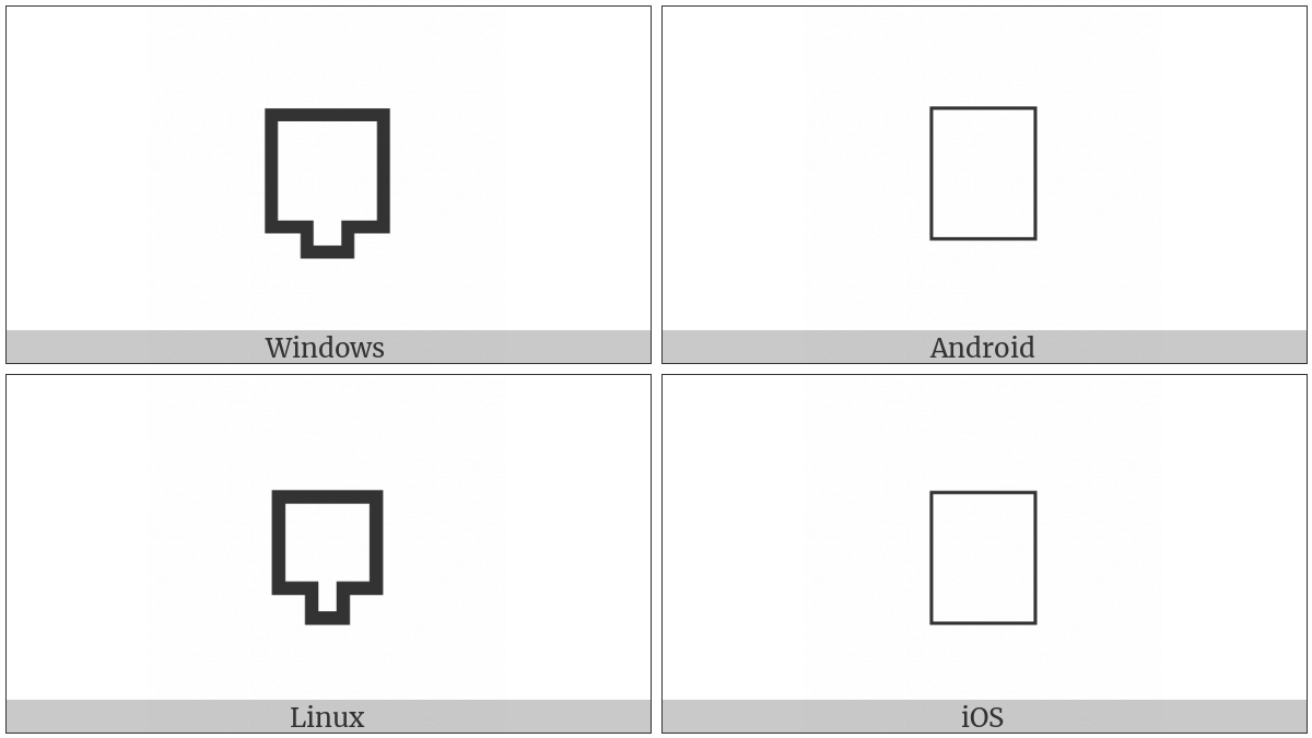 Alchemical Symbol For Alkali-2 on various operating systems