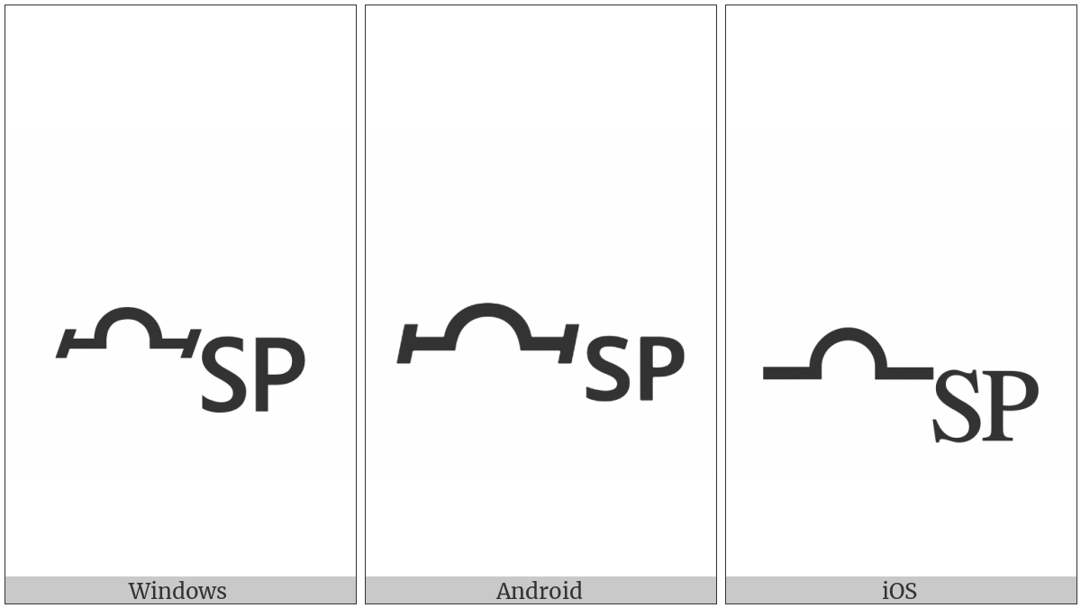 Alchemical Symbol For Spirit on various operating systems