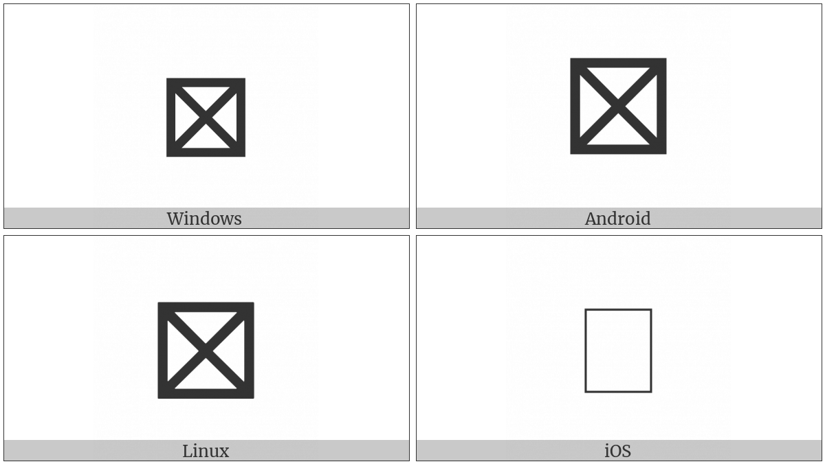 Alchemical Symbol For Month on various operating systems