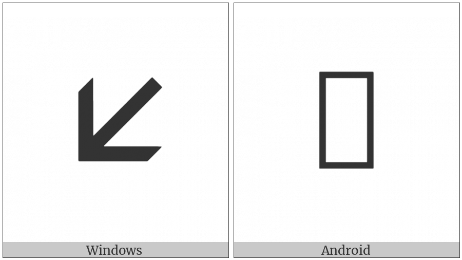 Wide-Headed South West Barb Arrow on various operating systems