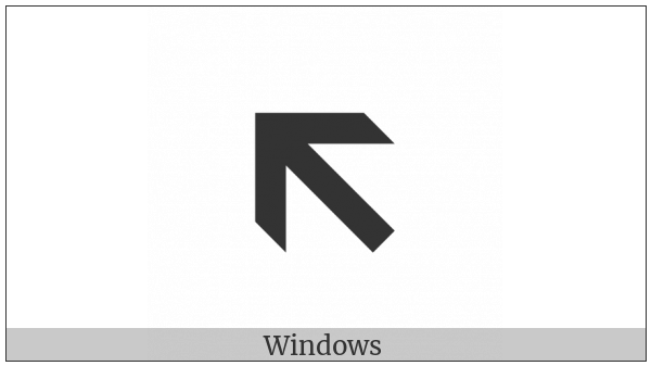 Wide-Headed North West Medium Barb Arrow on various operating systems