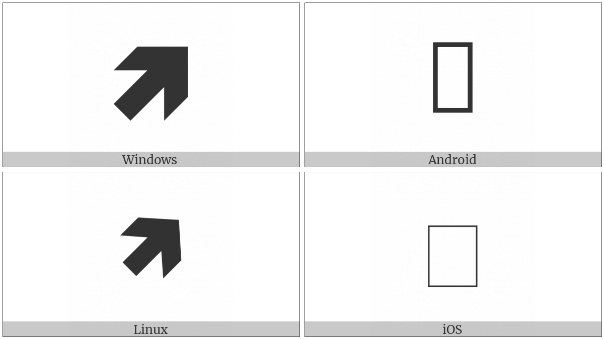 Wide-Headed North East Very Heavy Barb Arrow on various operating systems