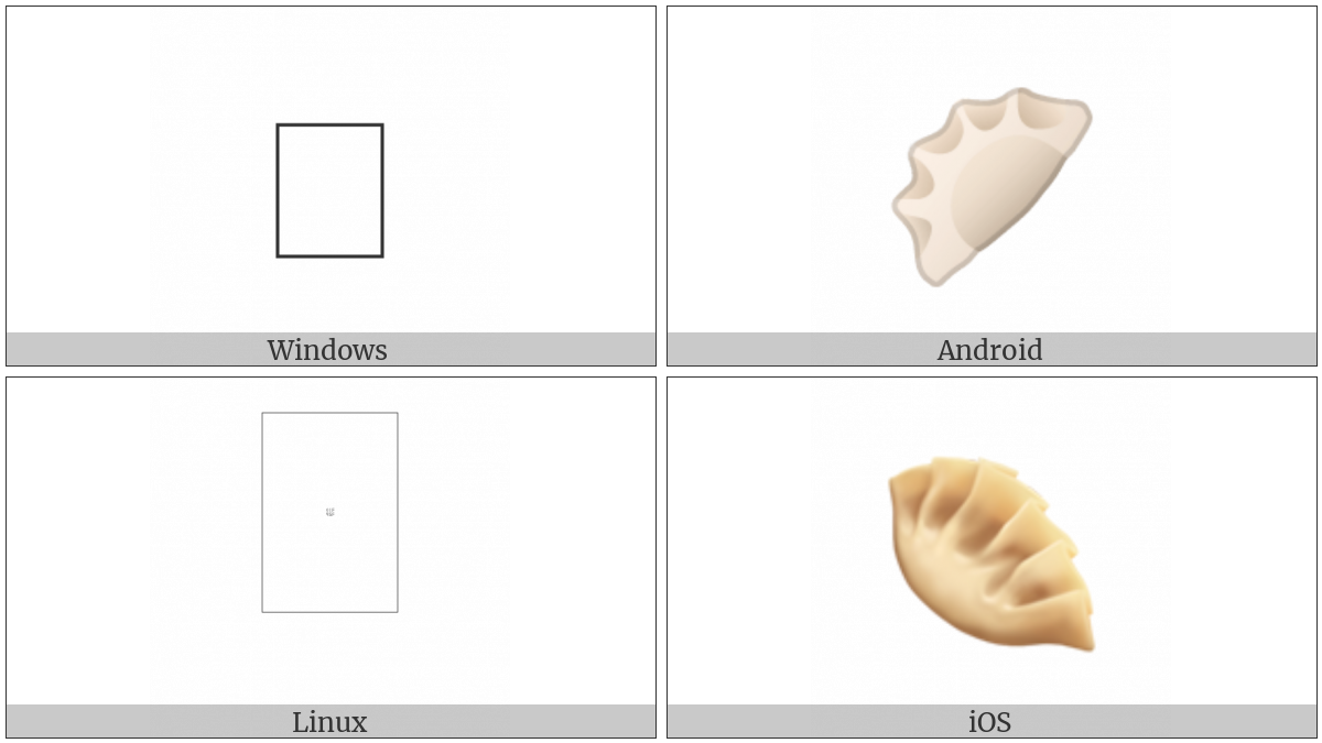 Dumpling on various operating systems