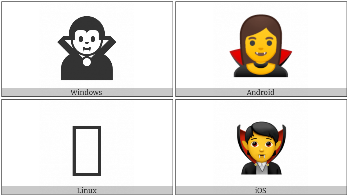 Vampire on various operating systems