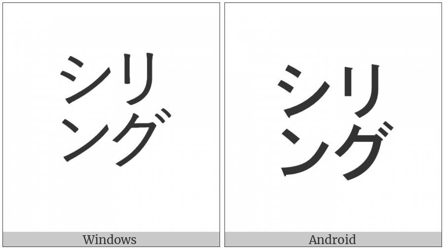 Square Siringu on various operating systems