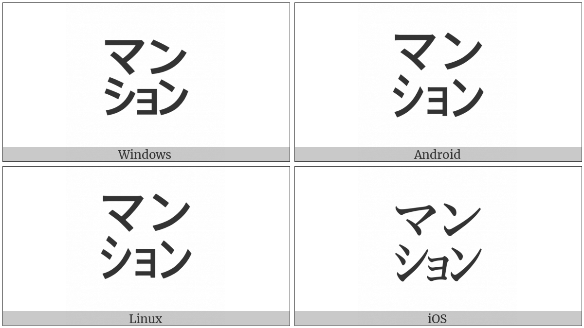 Square Mansyon on various operating systems