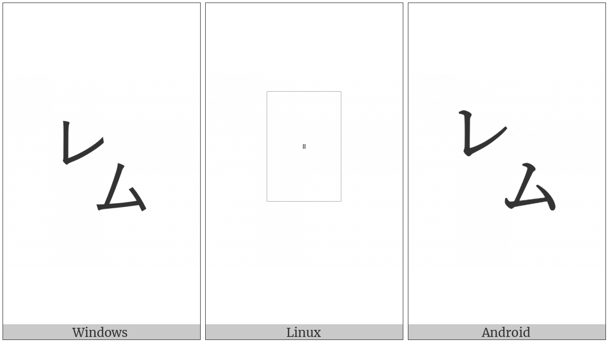 Square Remu on various operating systems