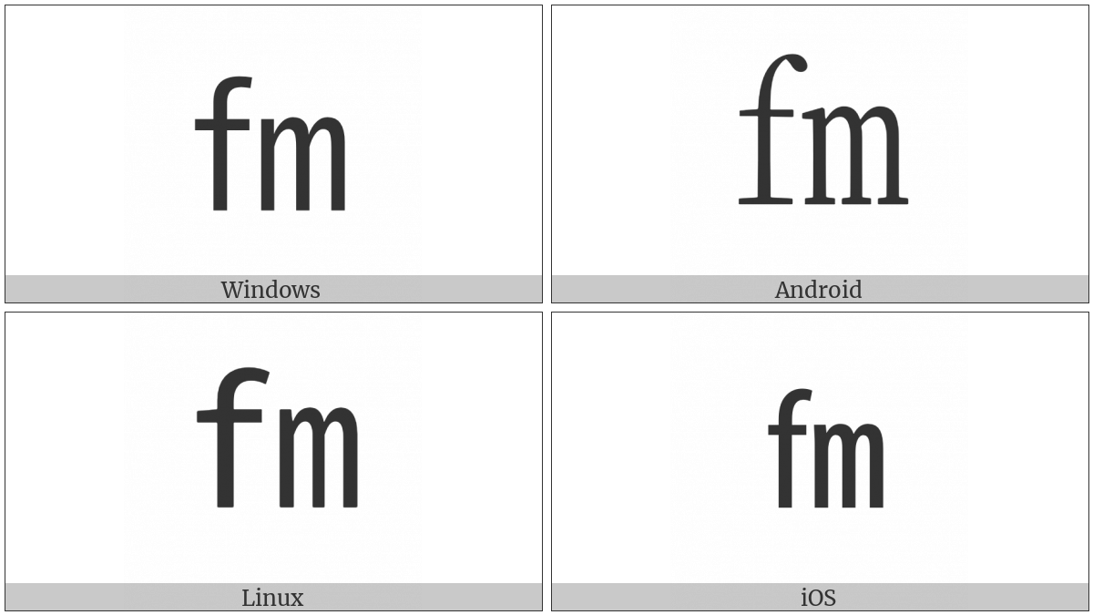 Square Fm on various operating systems