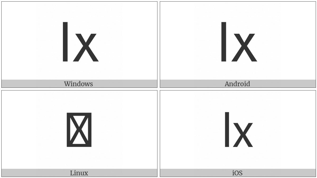 Square Lx on various operating systems