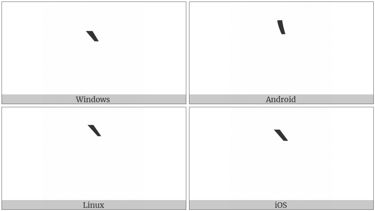 Armenian Comma on various operating systems