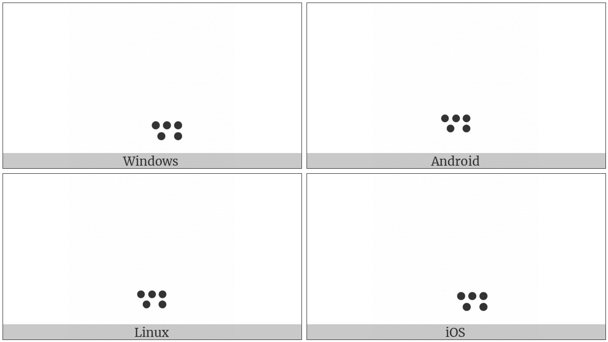 Hebrew Point Hataf Segol on various operating systems