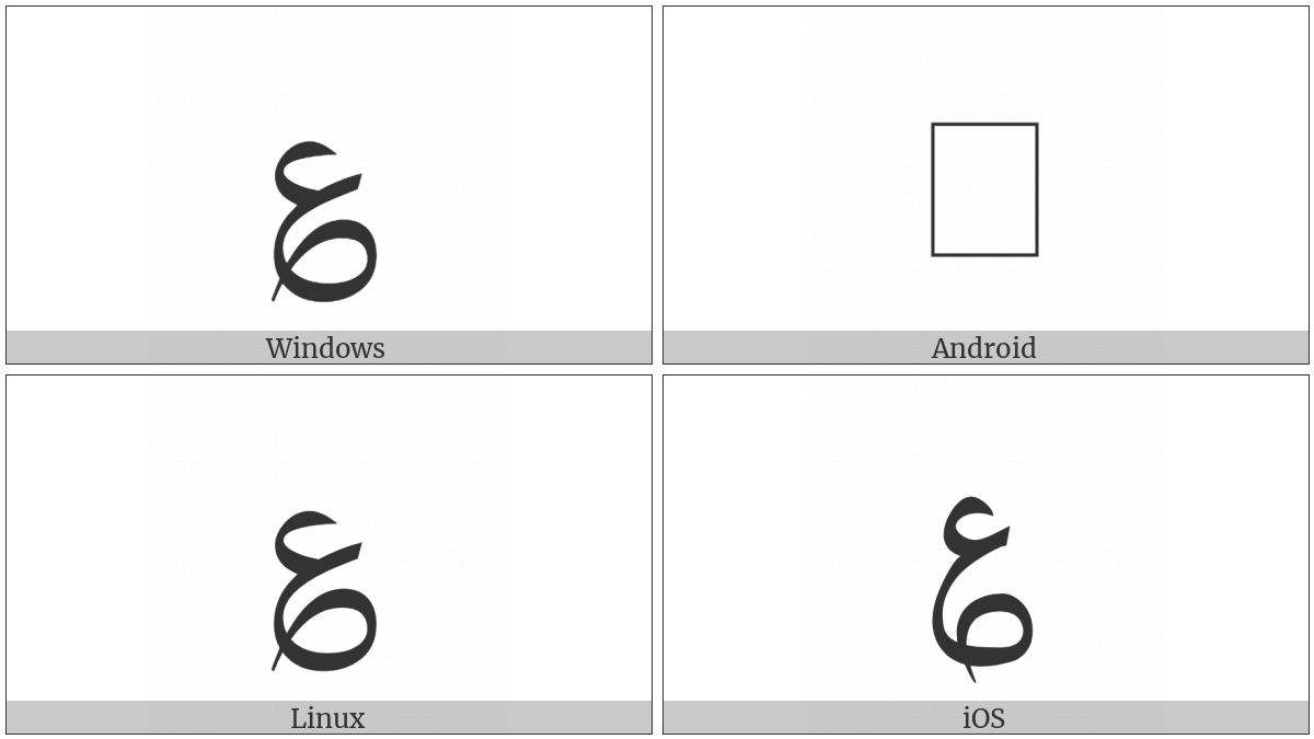 Arabic Sign Misra on various operating systems