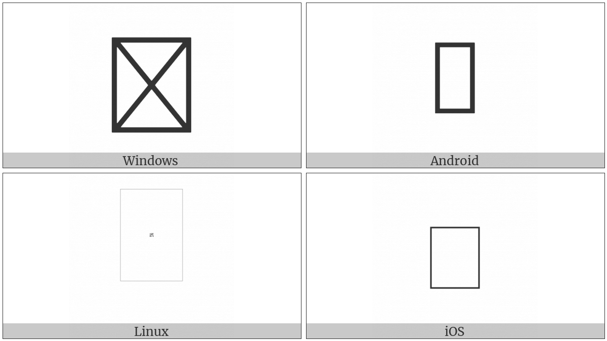 Cjk Compatibility Ideograph-2Fa14 on various operating systems