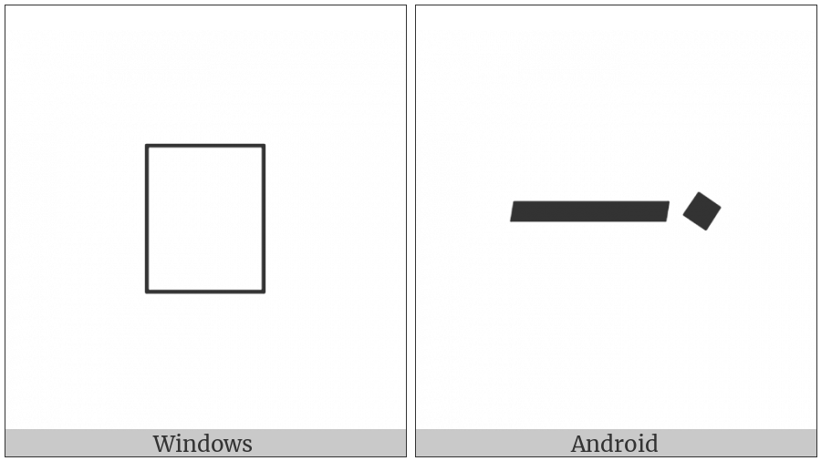 Samaritan Punctuation Ziqaa on various operating systems