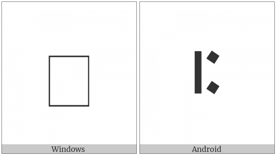 Samaritan Punctuation Turu on various operating systems