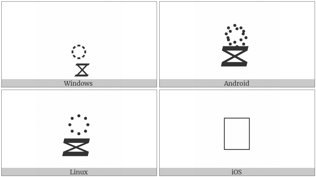 Tibetan Subjoined Sign Lce Tsa Can on various operating systems