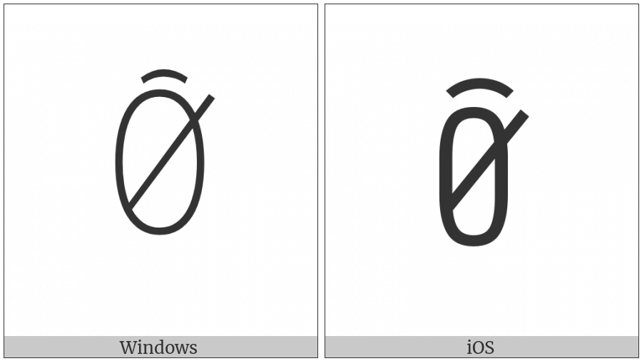 Yi Syllable Biex on various operating systems