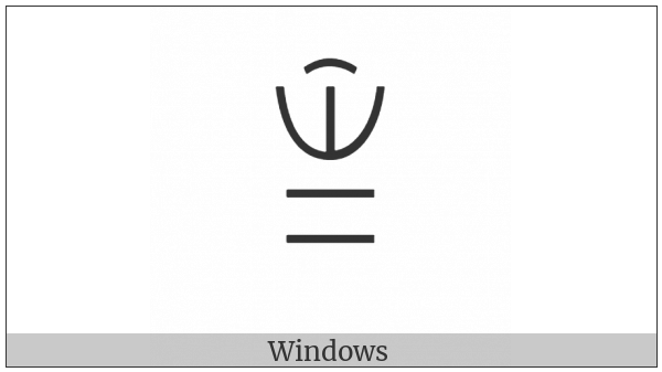 Yi Syllable Pox on various operating systems