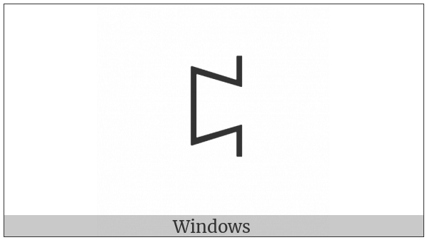 Yi Syllable Put on various operating systems